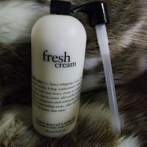 Philosophy Fresh Cream shampoo, shower gel, & bubble bath